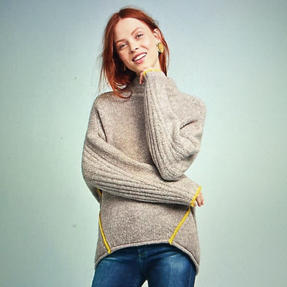 Anthropologie Paloma Turtleneck Sweater